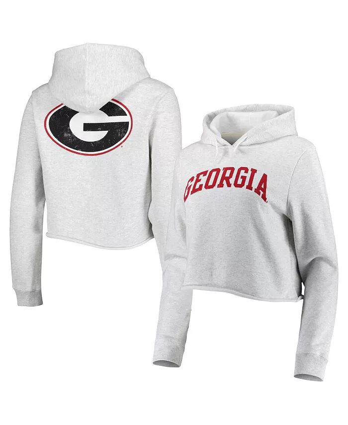 Женская укороченная толстовка с капюшоном Ash Georgia Bulldogs 2-Hit 1636 League Collegiate Wear
Женская укороченная толстовка с капюшоном Ash Georgia Bulldogs 2-Hit 1636 League Collegiate Wear