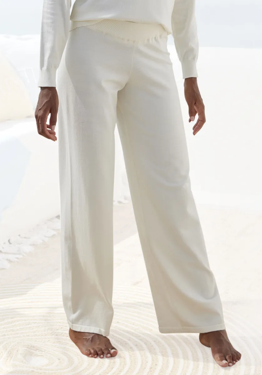 LASCANA трикотажные брюки "брюки для дома", с широкими штанинами, одежда для дома, кремовый
LASCANA трикотажные брюки "брюки для дома", с широкими штанинами, одежда для дома, кремовый