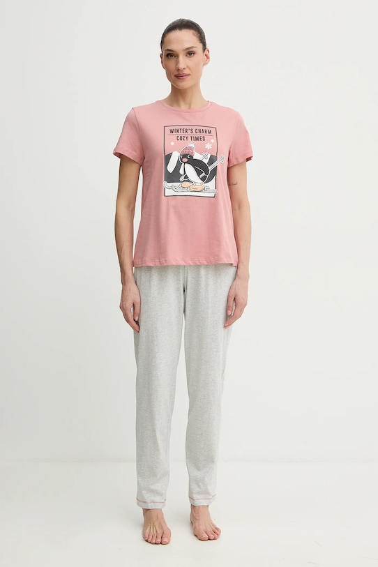 Хлопковая пижама women'secret, розовый
Хлопковая пижама women'secret, розовый