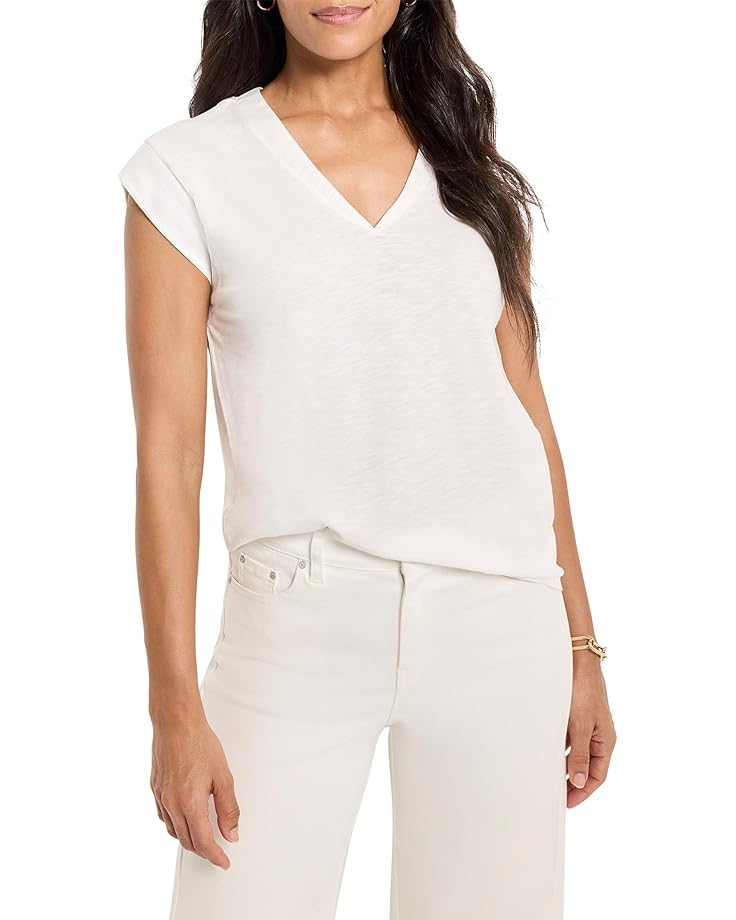 Топ NIC+ZOE V-Neck Tank, цвет Paper White
Топ NIC+ZOE V-Neck Tank, цвет Paper White