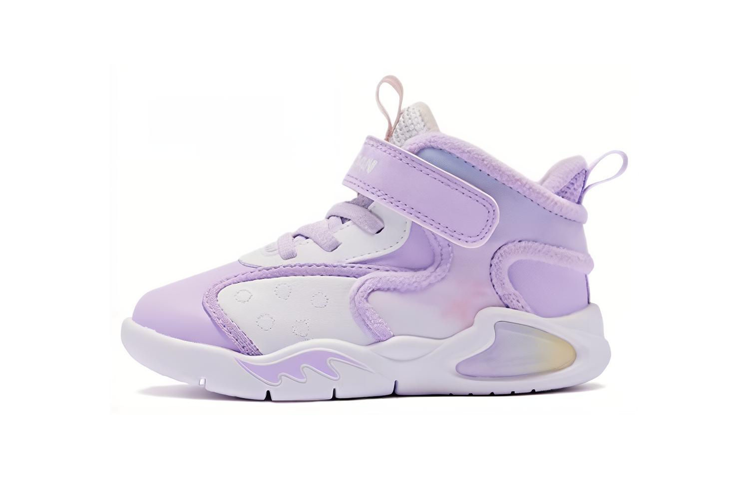 QIAODAN Амортизация, износостойкие высокие детские ботинки purple white для малышей
QIAODAN Амортизация, износостойкие высокие детские ботинки purple white для малышей