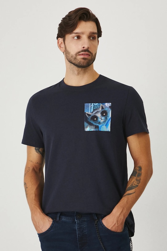 Хлопковая футболка Medicine, темно-синий
Хлопковая футболка Medicine, темно-синий