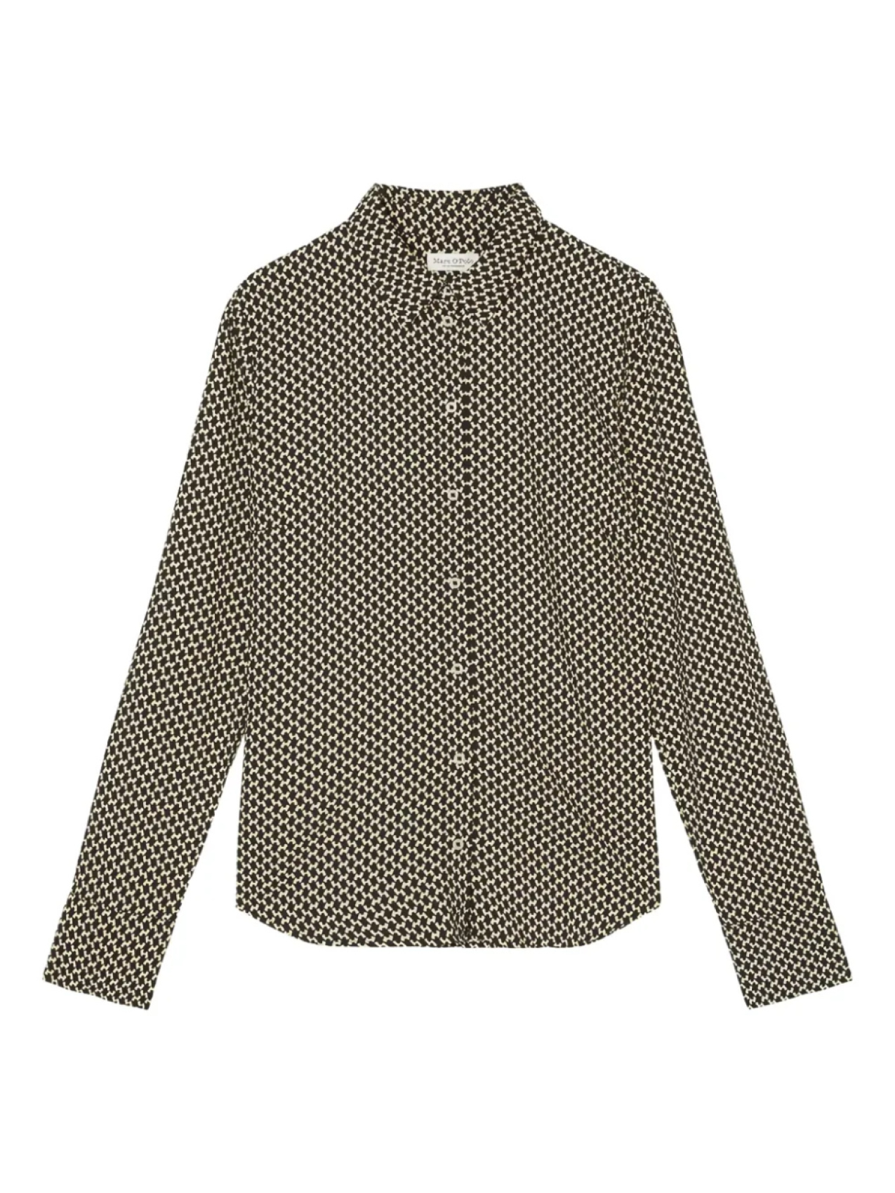 Marc O'Polo рубашка с геометричным принтом, черный
Marc O'Polo рубашка с геометричным принтом, черный