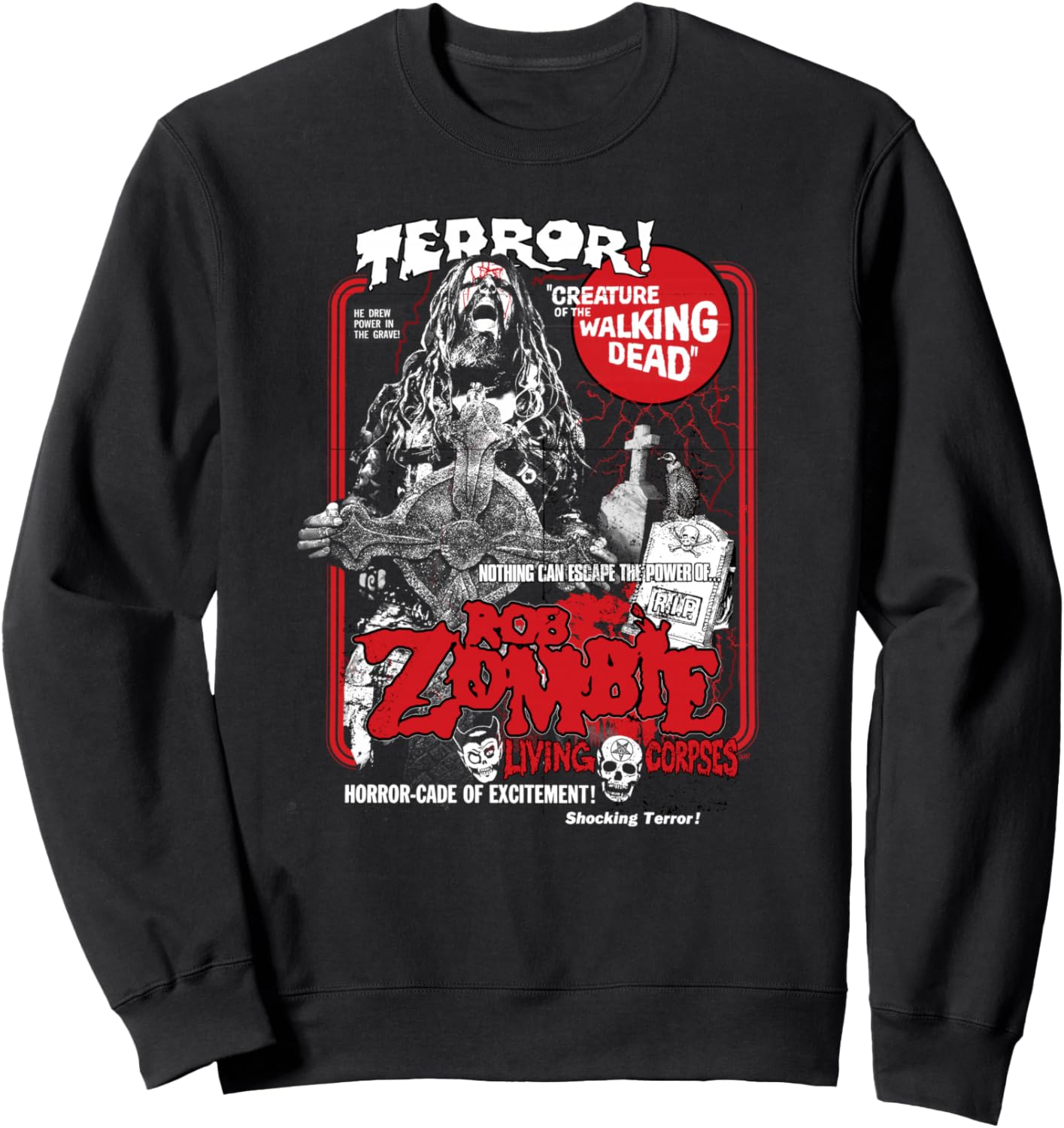 Толстовка Rob Zombie - Creature Of The Walking Dead, черная (black 19-3911tcx), размер S Rob Zombie Official, Черный, Толстовка Rob Zombie - Creature Of The Walking Dead, черная (black 19-3911tcx), размер S Rob Zombie Official
Толстовка Rob Zombie - Creature Of The Walking Dead, черная (black 19-3911tcx), размер S Rob Zombie Official, Черный, Толстовка Rob Zombie - Creature Of The Walking Dead, черная (black 19-3911tcx), размер S Rob Zombie Official
