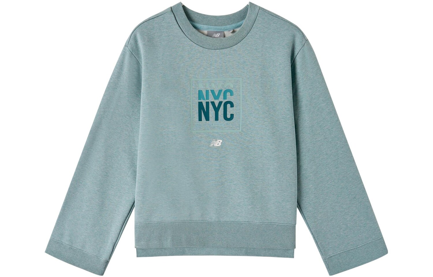 Свитшот женский мятно-зеленый New Balance
Свитшот женский мятно-зеленый New Balance