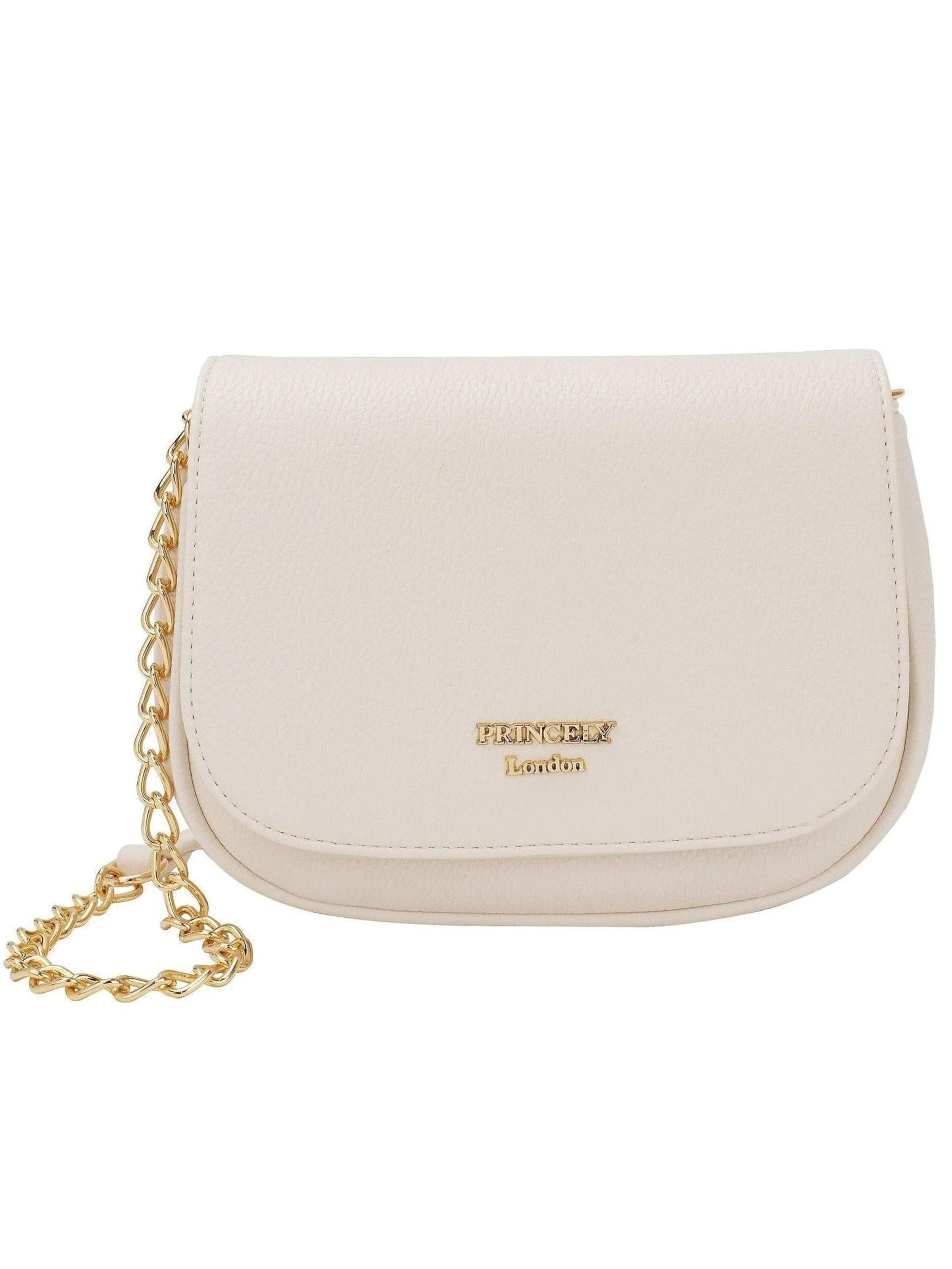 Princely London Сумка через плечо 'Betty' в цвете Off White
Princely London Сумка через плечо 'Betty' в цвете Off White