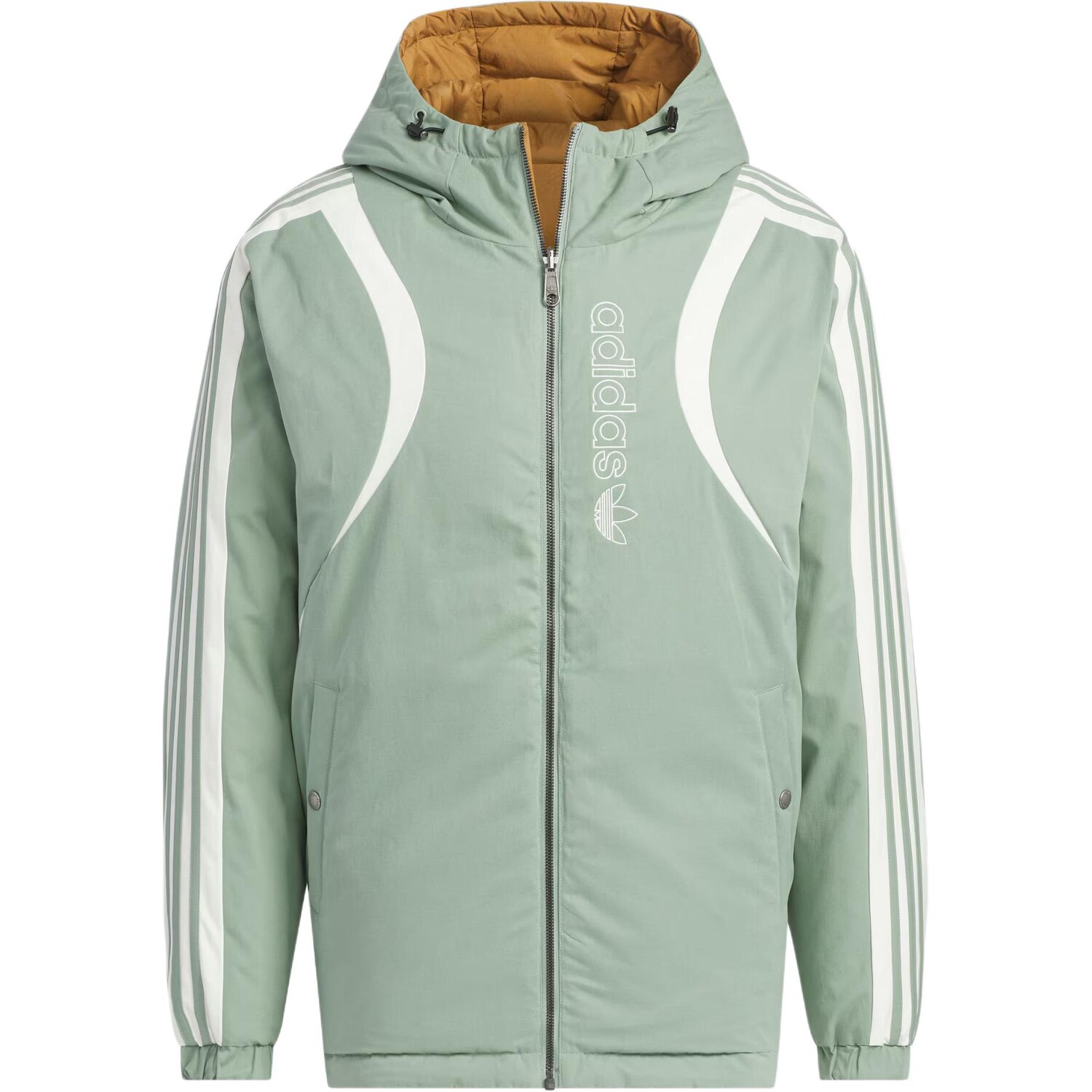 Стеганая куртка мужская пыльно-зеленый Adidas Originals 
Стеганая куртка мужская пыльно-зеленый Adidas Originals