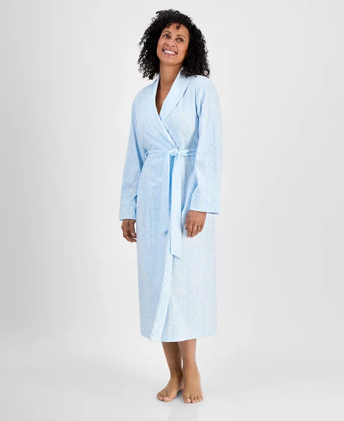 Женский халат из хлопка с принтом ко Дню матери Charter Club, синий
Женский халат из хлопка с принтом ко Дню матери Charter Club, синий