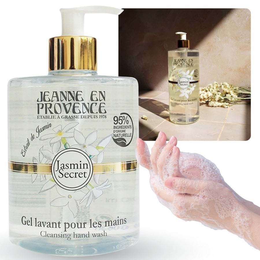 Jeanne en Provence - Жидкое мыло для рук Jasmin Secret 500 мл
Jeanne en Provence - Жидкое мыло для рук Jasmin Secret 500 мл