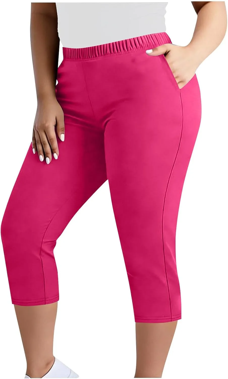 Женские капри-леггинсы с карманами Plus Size Zzalalana
Женские капри-леггинсы с карманами Plus Size Zzalalana