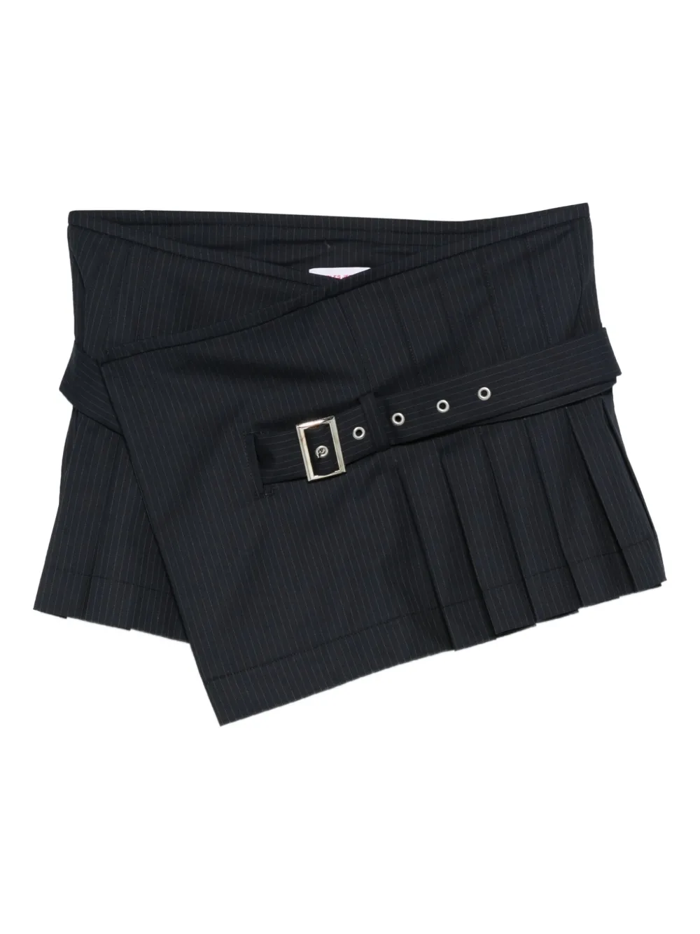 Мини-юбка с запахом в тонкую полоску Charles Jeffrey Loverboy, синий
Мини-юбка с запахом в тонкую полоску Charles Jeffrey Loverboy, синий