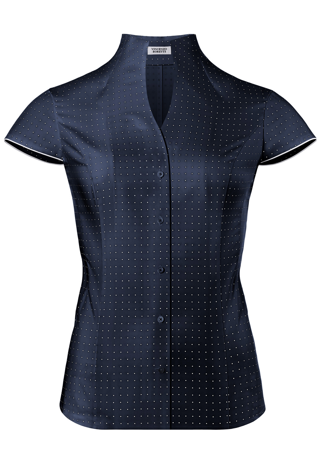 Блуза Vincenzo Boretti leicht tailliert, темно-синий
Блуза Vincenzo Boretti leicht tailliert, темно-синий