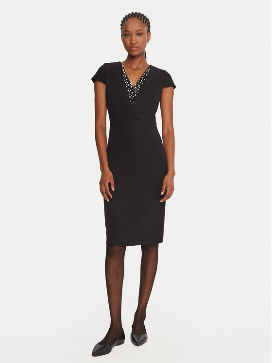 Коктейльное платье slim fit CFC0125515003 Rinascimento, черный
Коктейльное платье slim fit CFC0125515003 Rinascimento, черный