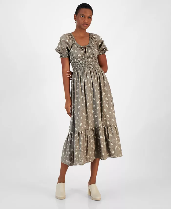 Женское платье миди с коротким рукавом Clip-Dot And Now This, зеленый
Женское платье миди с коротким рукавом Clip-Dot And Now This, зеленый