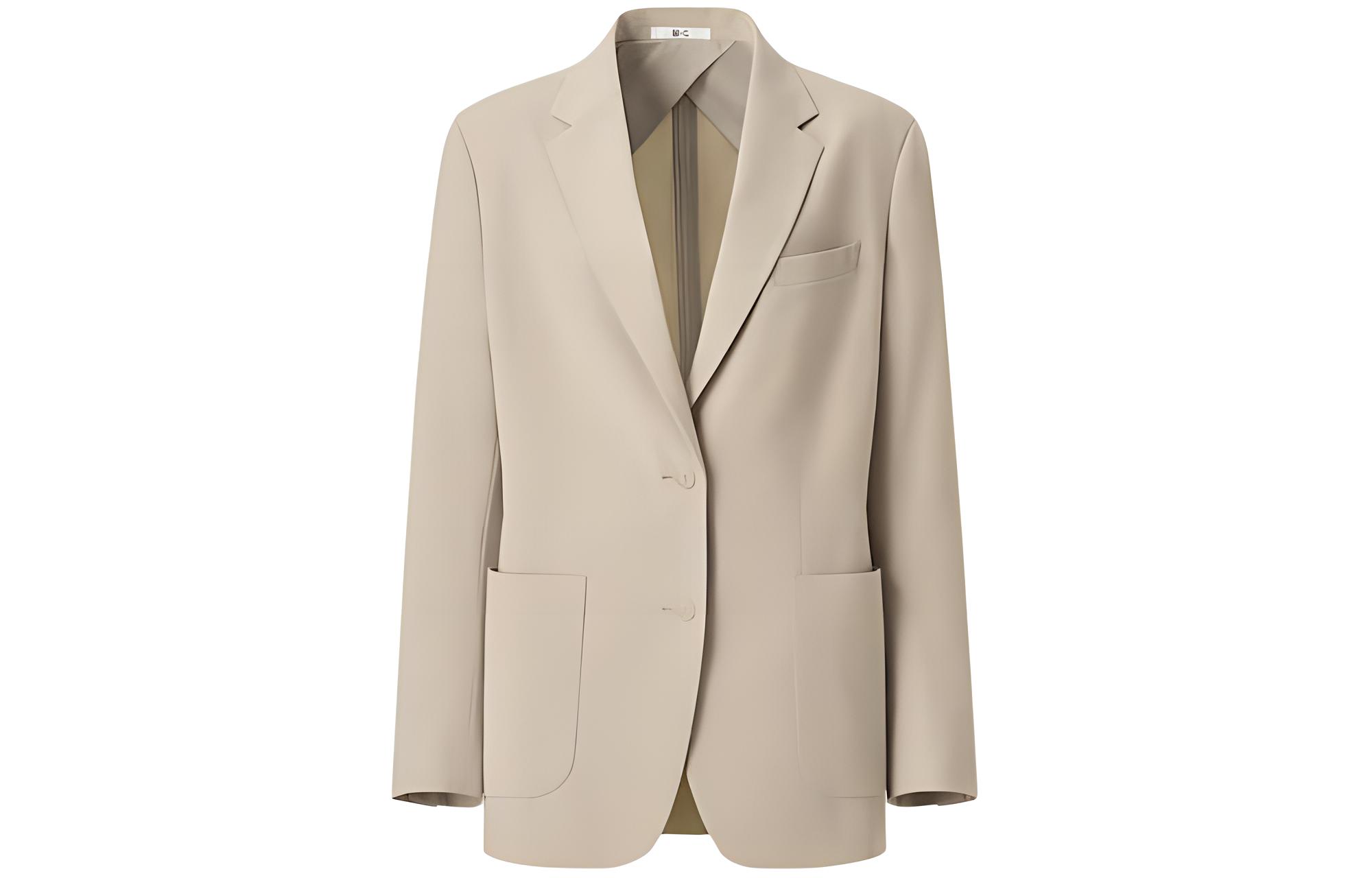 UNIQLO Женский деловой костюм бежевый, Beige
UNIQLO Женский деловой костюм бежевый, Beige