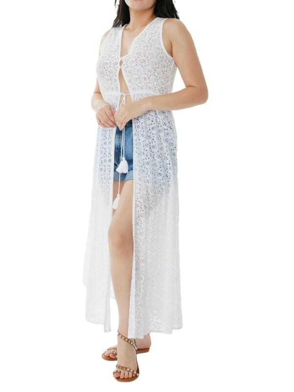 Удлиненная кружевная накидка Ranee's, белый
Удлиненная кружевная накидка Ranee's, белый