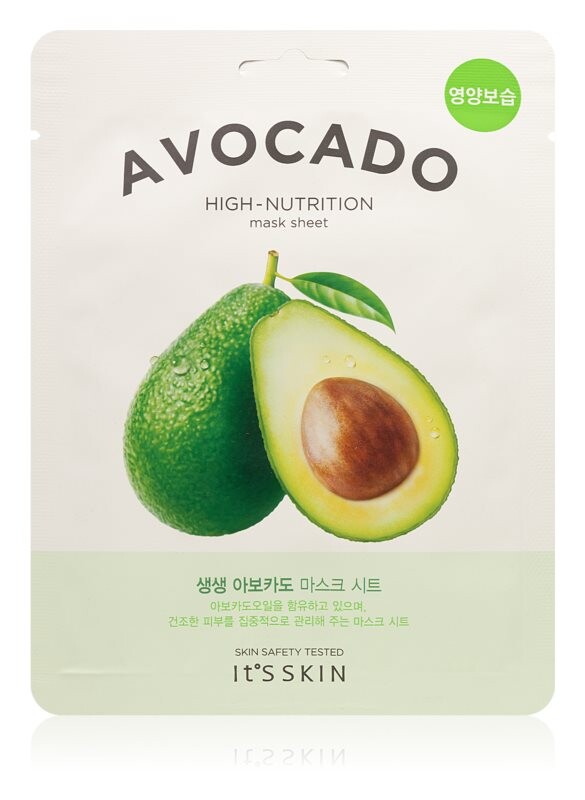Льняная маска с сильным увлажняющим и питательным эффектом It´s Skin The Fresh Mask Avocado
Льняная маска с сильным увлажняющим и питательным эффектом It´s Skin The Fresh Mask Avocado