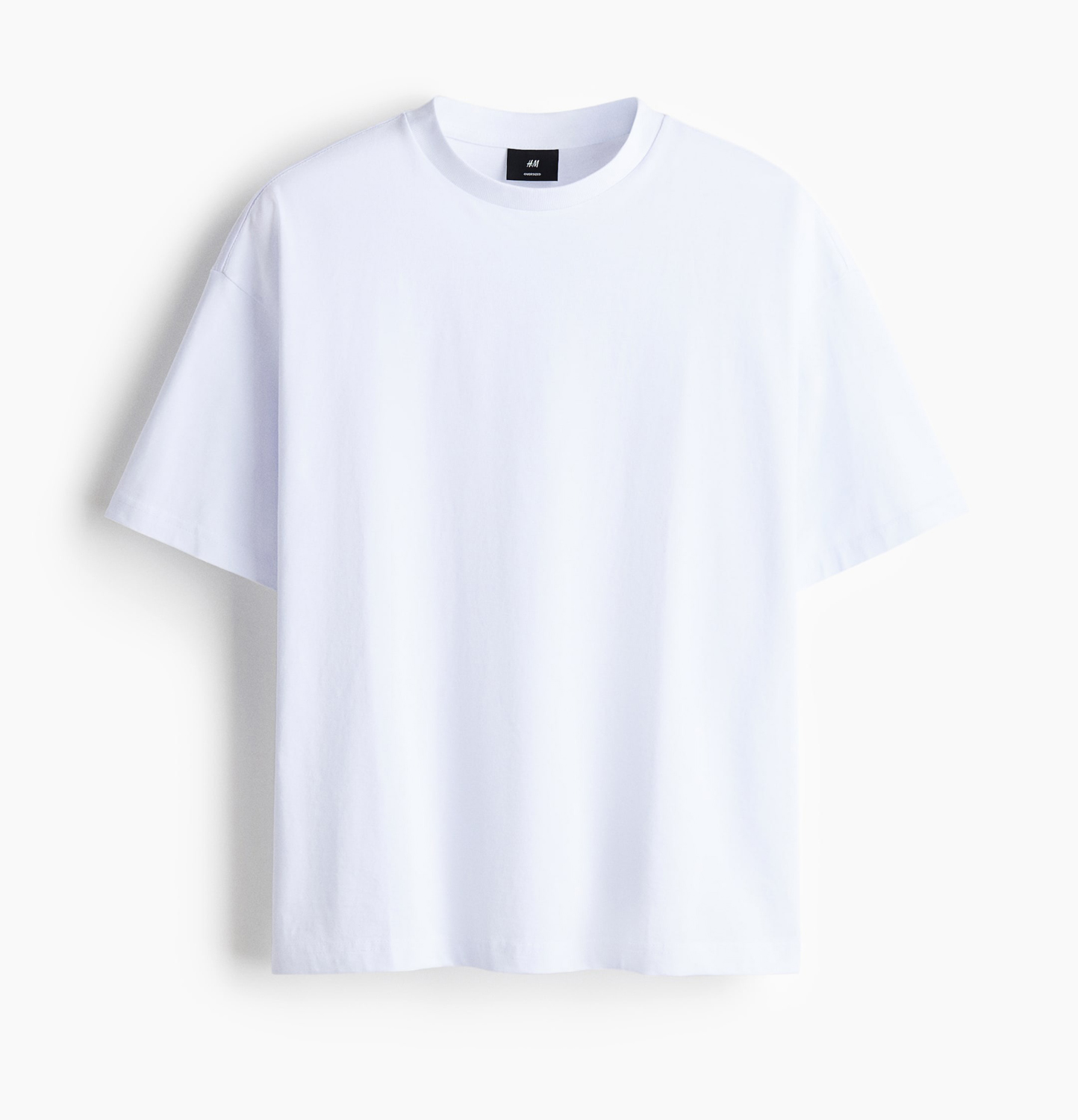 Футболка H&M Cotton Oversized Fit, белый
Футболка H&M Cotton Oversized Fit, белый