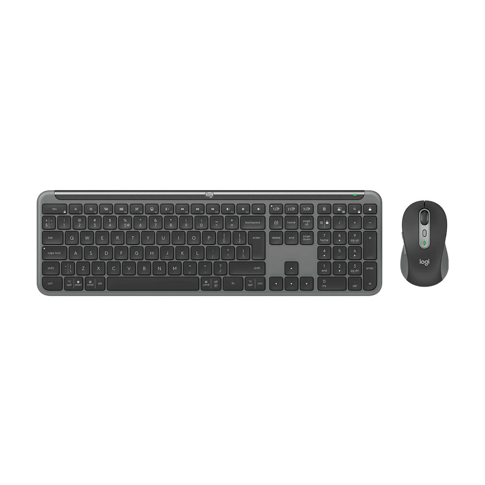 Комплект периферии Logitech Signature Slim Combo MK950 Business, графитовый
Комплект периферии Logitech Signature Slim Combo MK950 Business, графитовый
