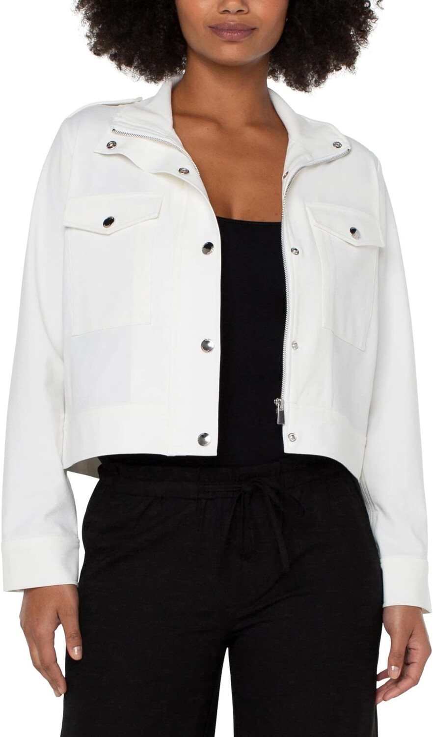 Куртка Liverpool Los Angeles Utility Crop Jacket, цвет Porcelain
Куртка Liverpool Los Angeles Utility Crop Jacket, цвет Porcelain