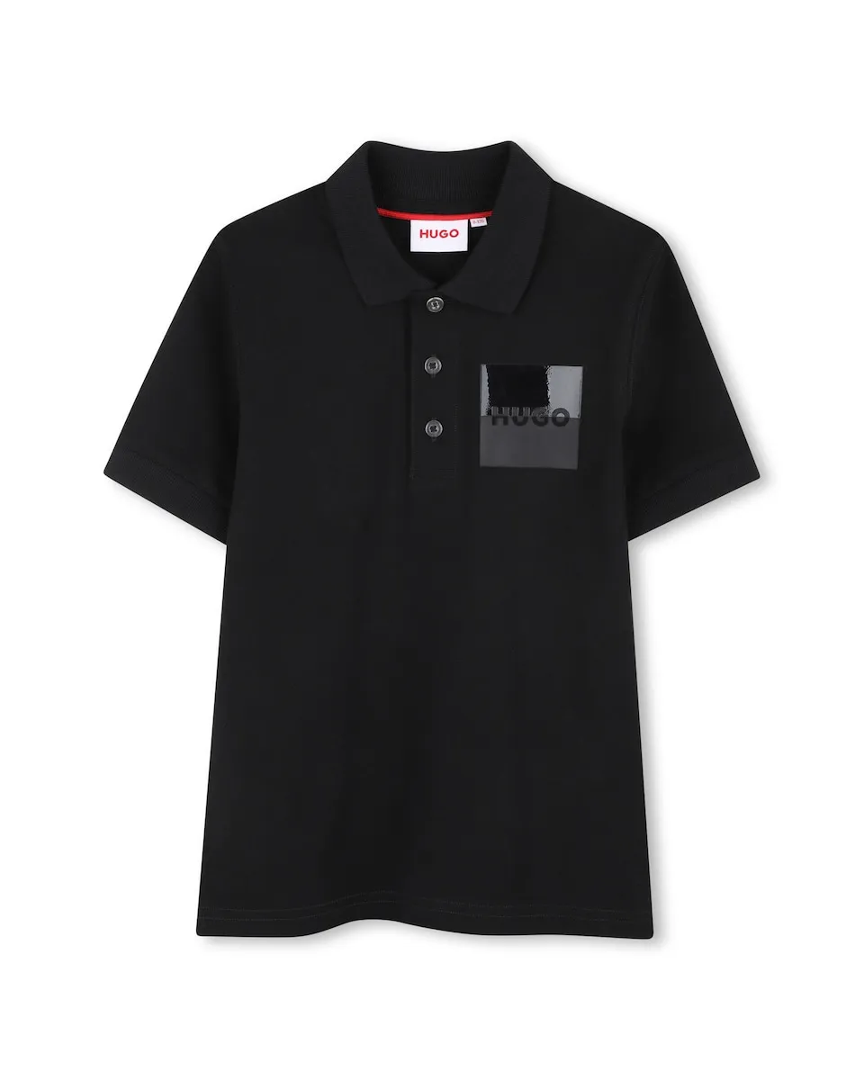 Детская футболка с коротким рукавом Hugo, черный
Детская футболка с коротким рукавом Hugo, черный