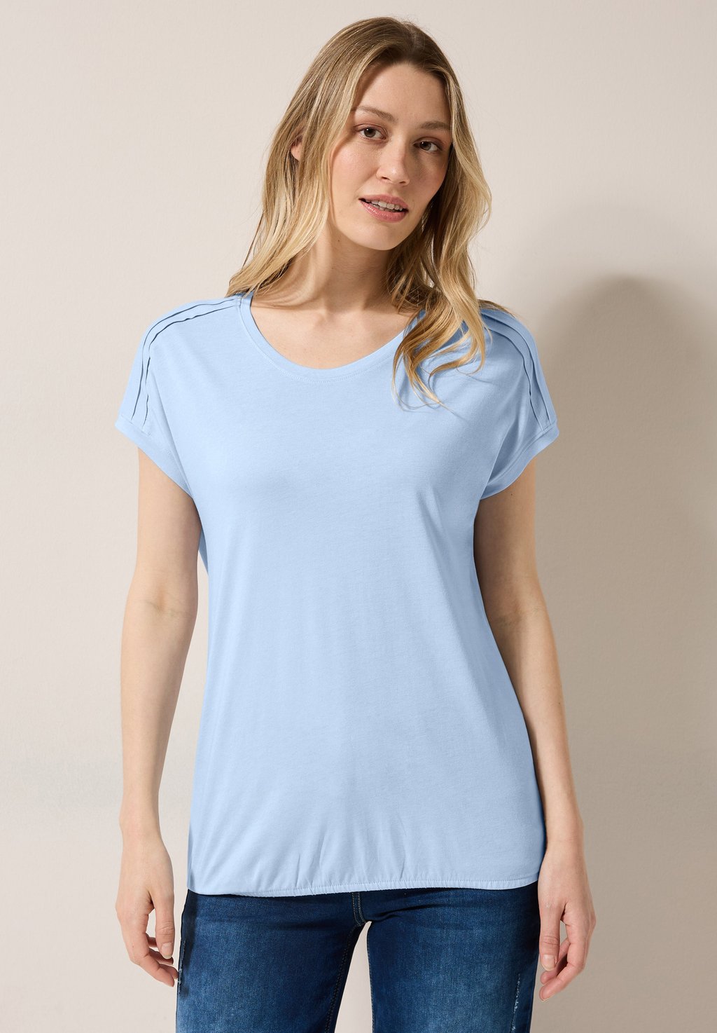 Базовая футболка Cecil, синий
Базовая футболка Cecil, синий