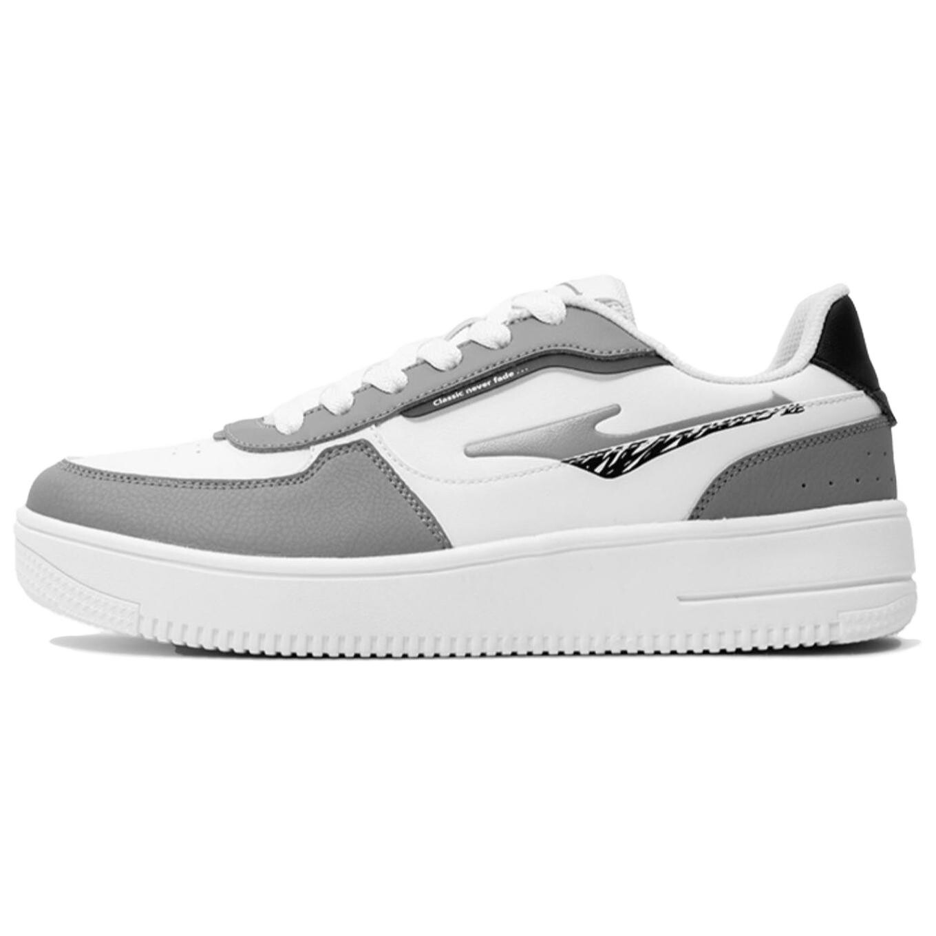 Кеды мужские, обувь для скейтбординга низкая Белый Серый Erke
Кеды мужские, обувь для скейтбординга низкая Белый Серый Erke