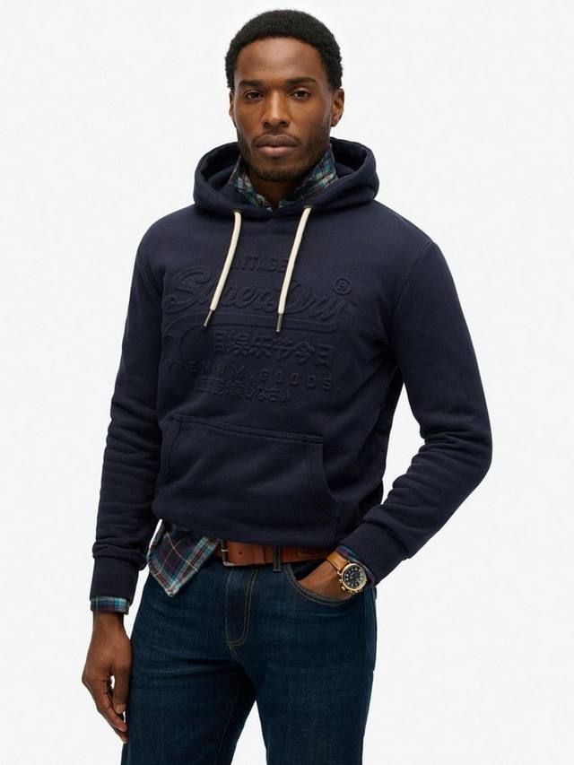 Худи с тисненым принтом из хлопковой смеси Superdry
Худи с тисненым принтом из хлопковой смеси Superdry