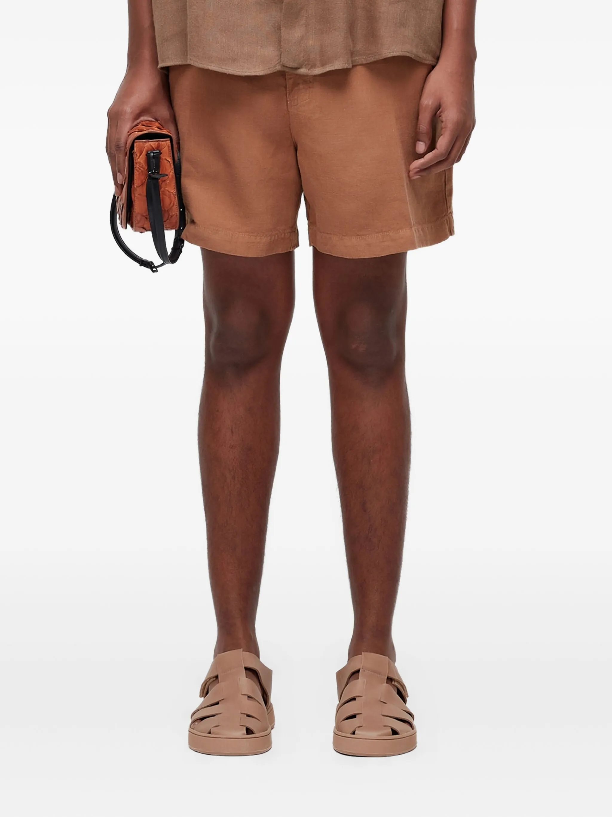 Льняные шорты Osklen, коричневый
Льняные шорты Osklen, коричневый