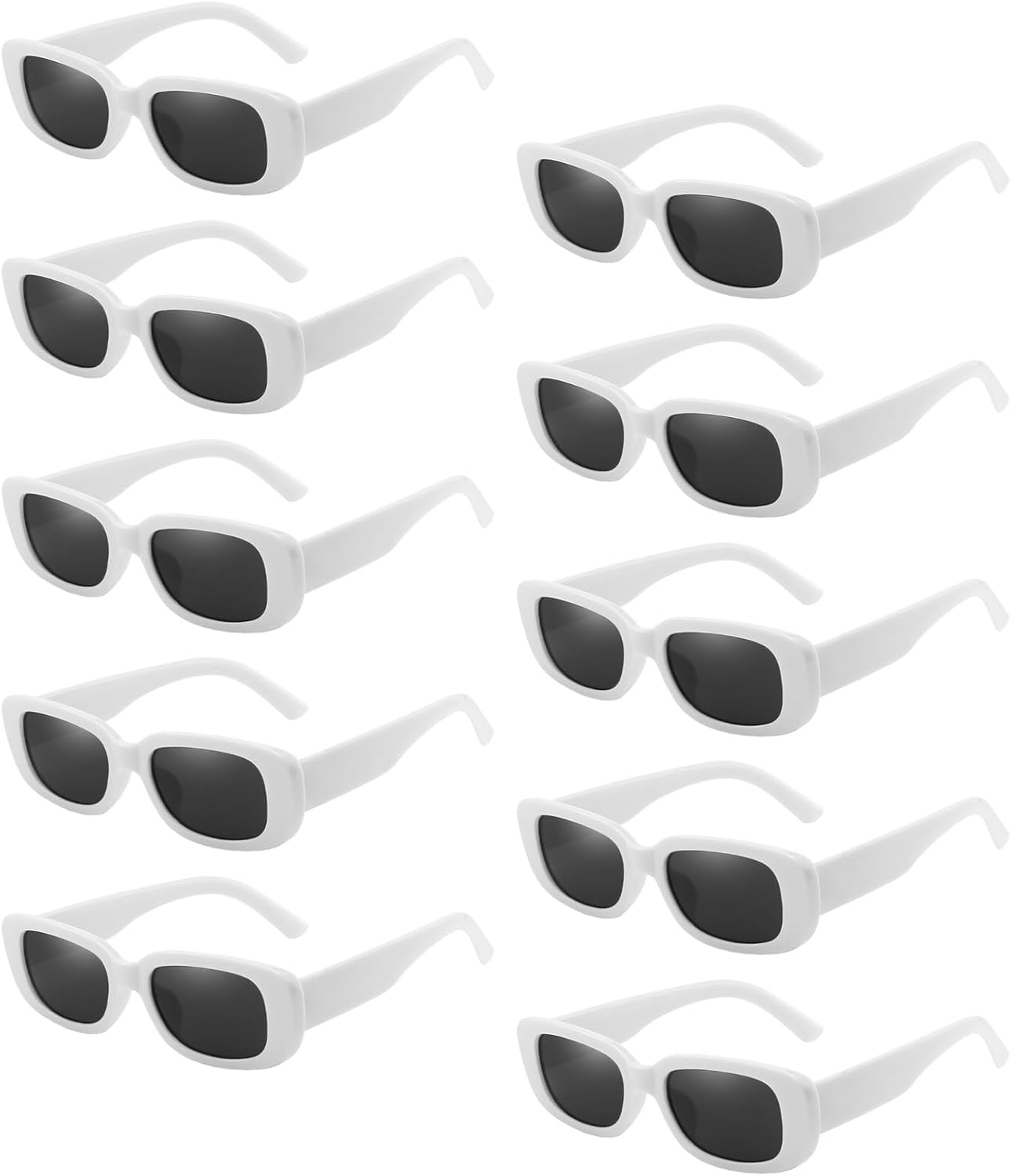 Набор из 10 неоново-черных прямоугольных солнцезащитных очков оптом для женщин и мужчин, ретро-стиль, маленькие прямоугольные очки, сувениры для вечеринок Geopty, White
Набор из 10 неоново-черных прямоугольных солнцезащитных очков оптом для женщин и мужчин, ретро-стиль, маленькие прямоугольные очки, сувениры для вечеринок Geopty, White