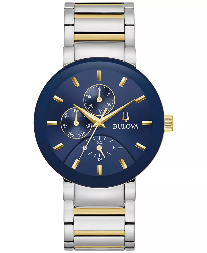 Мужские часы-хронограф Modern Futuro с двухцветным браслетом из нержавеющей стали 40 мм Bulova, Двухцветный, Мужские часы-хронограф Modern Futuro с двухцветным браслетом из нержавеющей стали 40 мм Bulova
Мужские часы-хронограф Modern Futuro с двухцветным браслетом из нержавеющей стали 40 мм Bulova, Двухцветный, Мужские часы-хронограф Modern Futuro с двухцветным браслетом из нержавеющей стали 40 мм Bulova