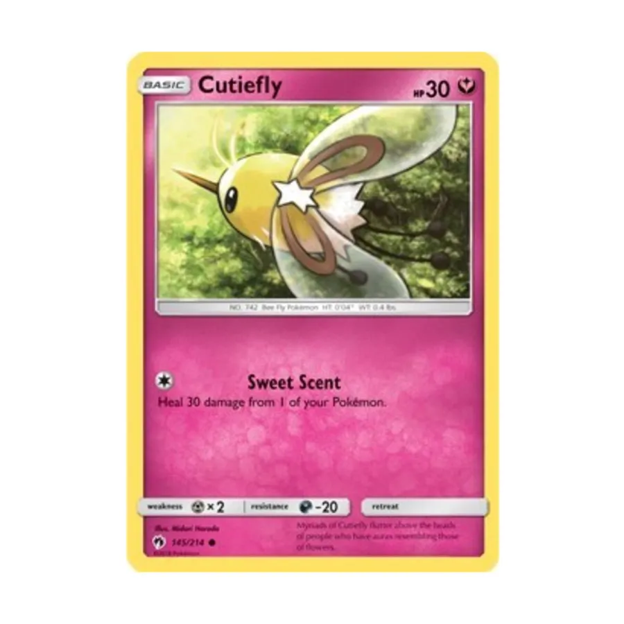 CCG Милашка (C) #145, Pokemon - SM - Lost Thunder - Singles
CCG Милашка (C) #145, Pokemon - SM - Lost Thunder - Singles