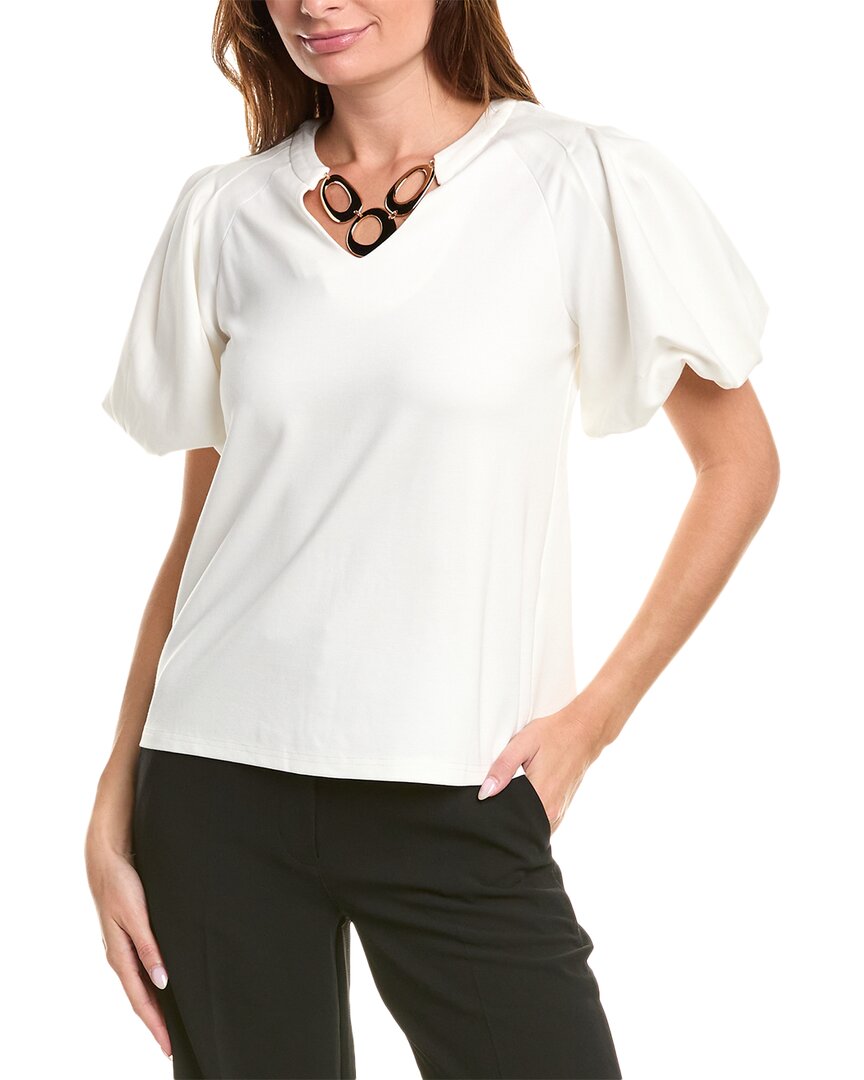 Топ Gracia Jewelry с украшениями, белый
Топ Gracia Jewelry с украшениями, белый