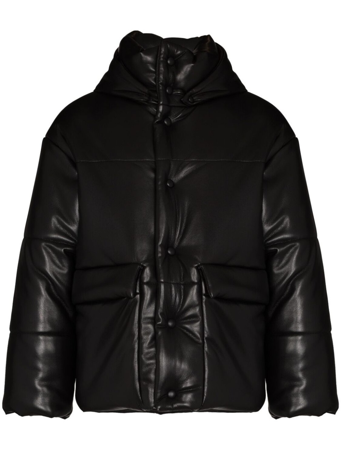 Nanushka пуховик с капюшоном, черный
Nanushka пуховик с капюшоном, черный