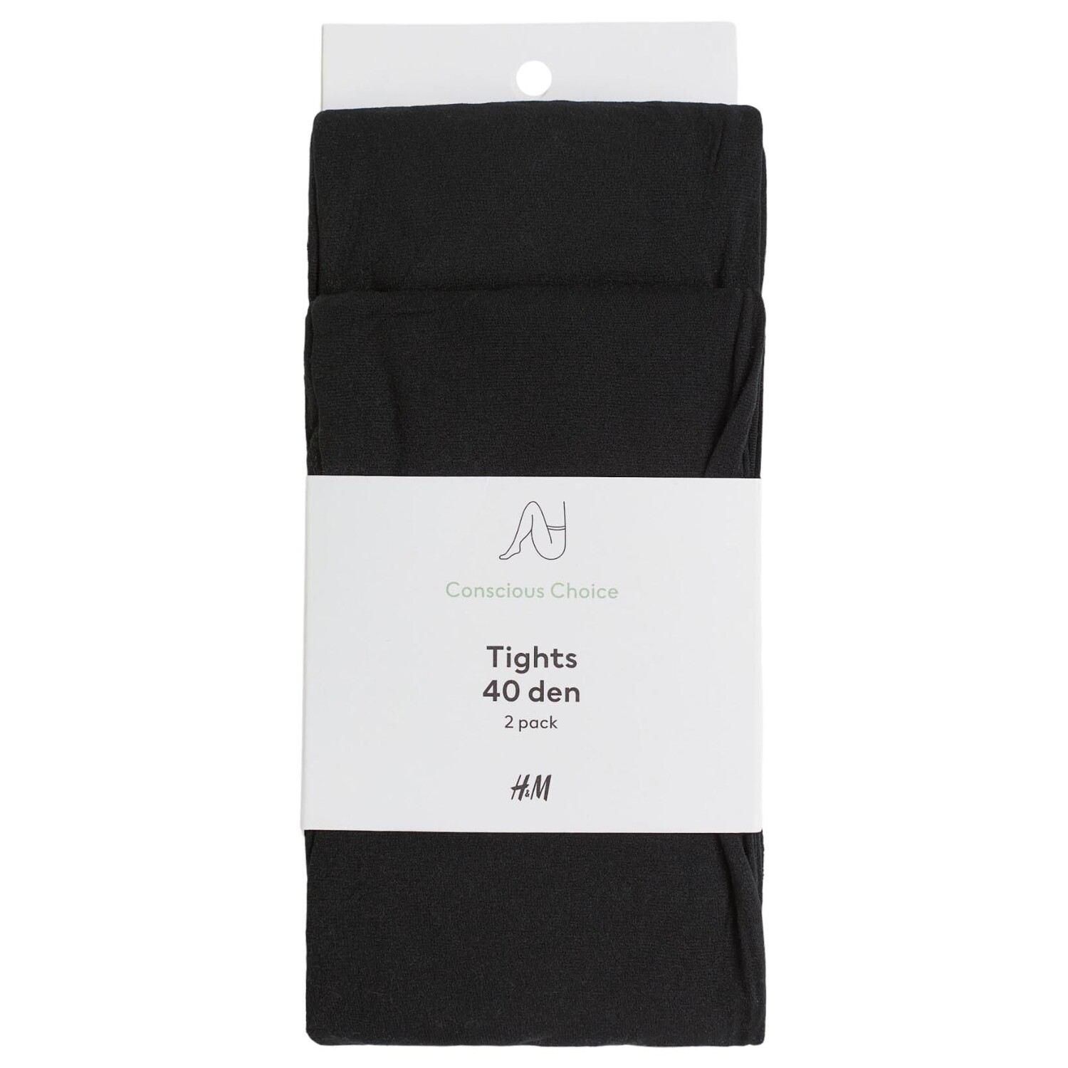 Набор колготок H&M 40 Denier, 2 предмета, черный
Набор колготок H&M 40 Denier, 2 предмета, черный