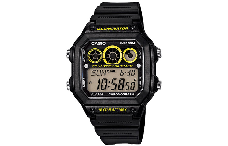 CASIO Часы Men YOUTH Black Watch AE-1300WH-1A
CASIO Часы Men YOUTH Black Watch AE-1300WH-1A