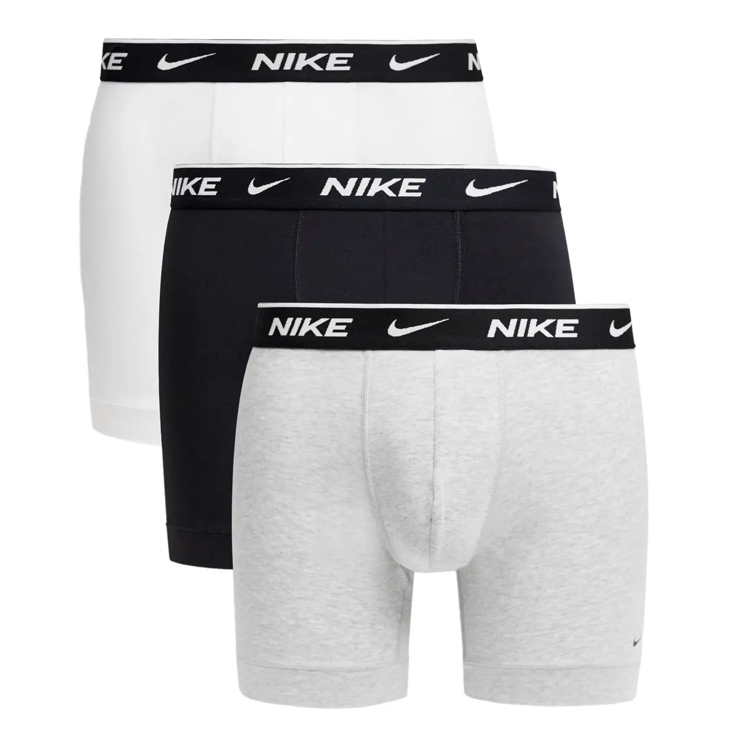 Трусы боксеры Nike Brief 3 Pack, 3 предмета, белый/черный/серый
Трусы боксеры Nike Brief 3 Pack, 3 предмета, белый/черный/серый