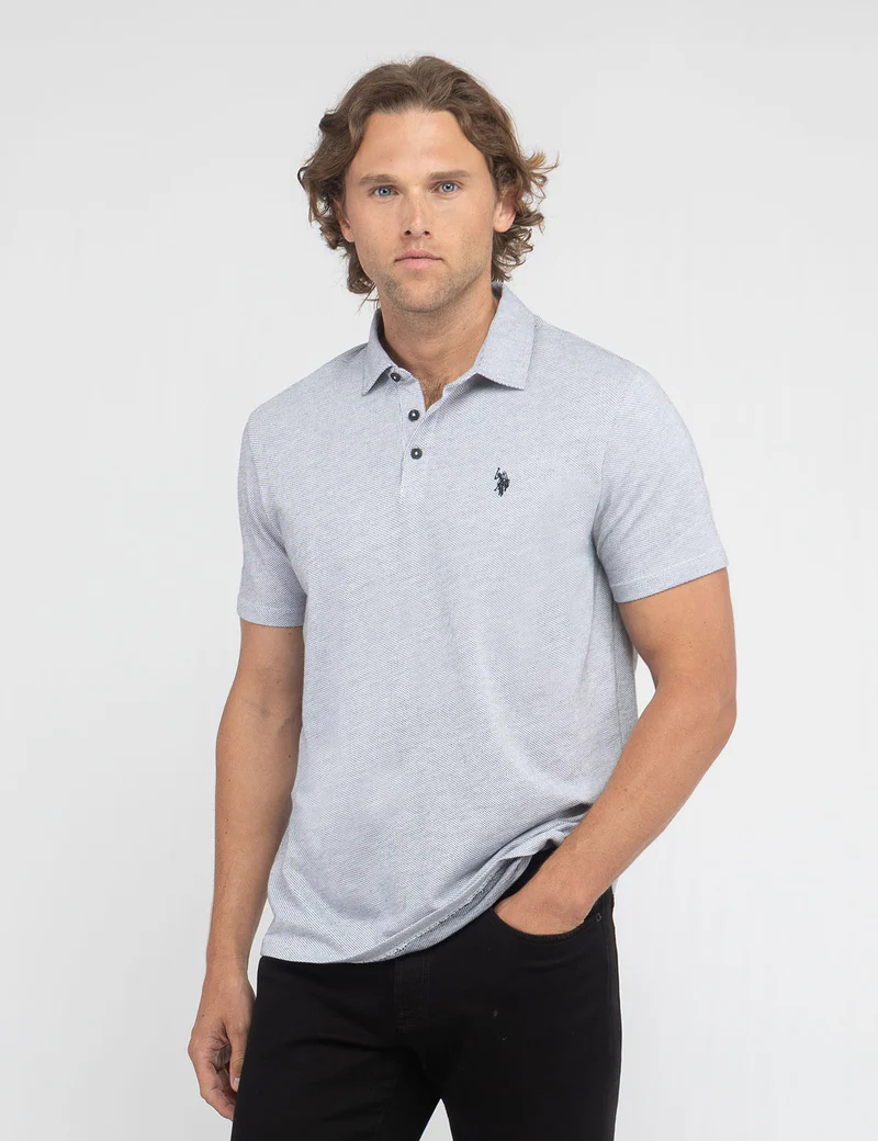 Рубашка U.S. Polo Assn White Label Jacquard Polo, черный
Рубашка U.S. Polo Assn White Label Jacquard Polo, черный