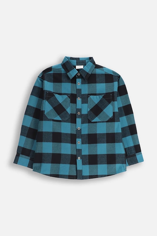 Детская хлопковая рубашка Coccodrillo, бирюзовый
Детская хлопковая рубашка Coccodrillo, бирюзовый