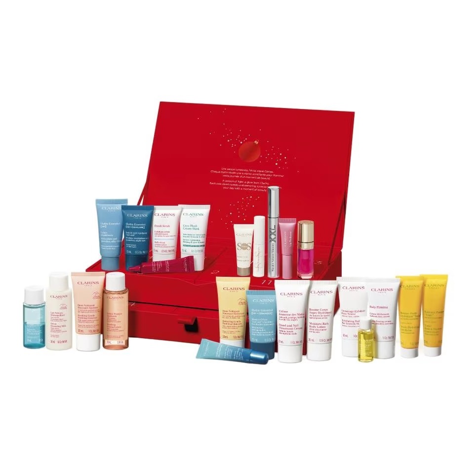 Адвент-календарь Clarins 2025, 24 предмета
Адвент-календарь Clarins 2025, 24 предмета