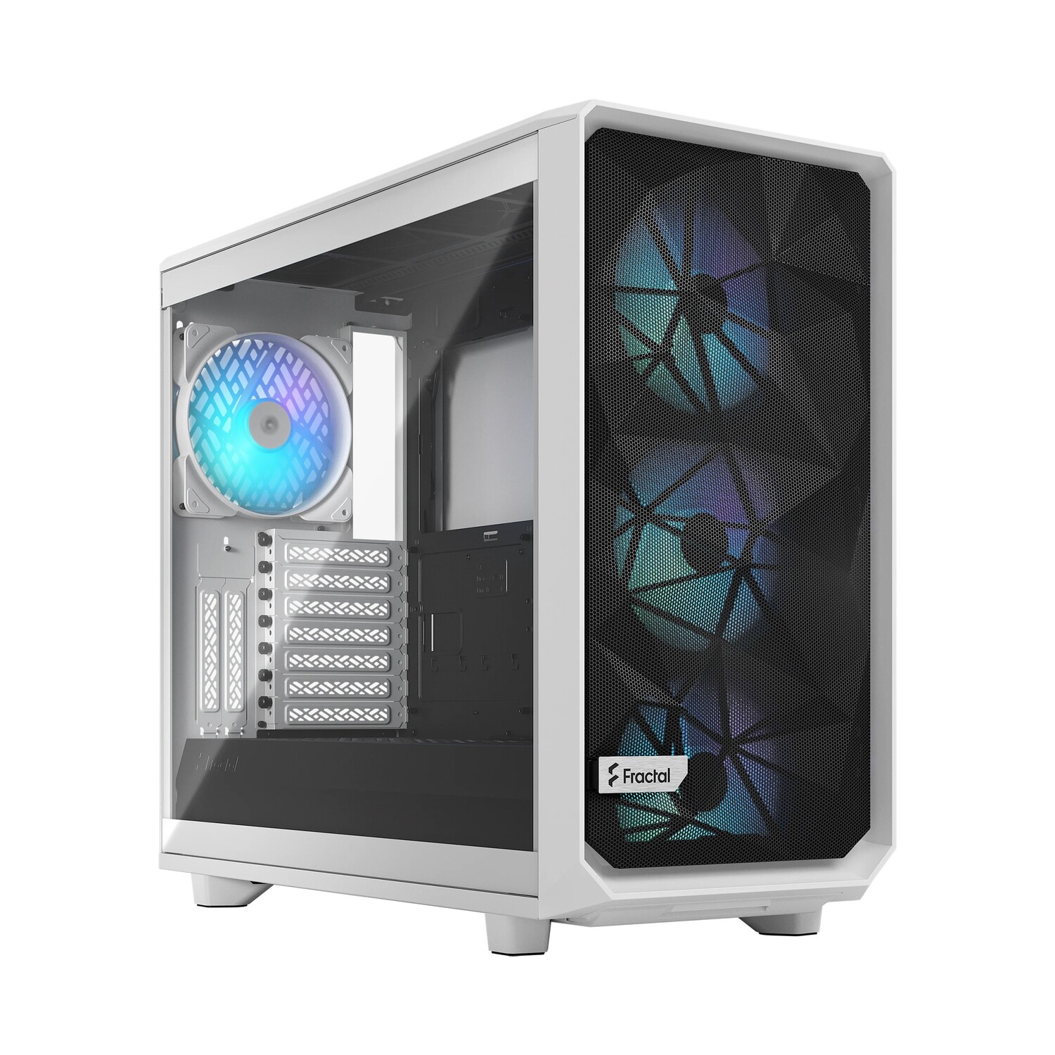 Корпус Fractal Design Meshify 2 RGB, Mid Tower, белый, стекло прозрачное
Корпус Fractal Design Meshify 2 RGB, Mid Tower, белый, стекло прозрачное