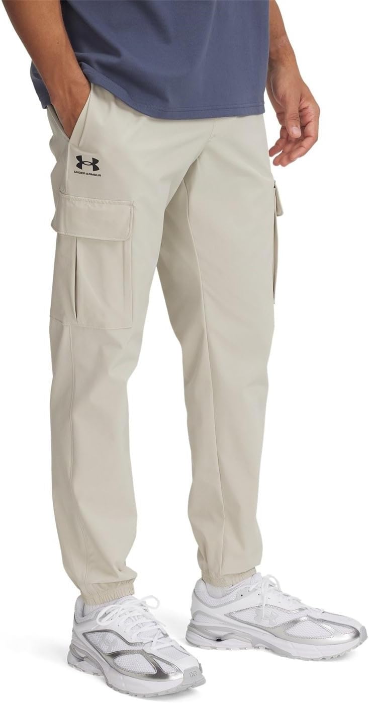 Штаны-карго Under Armour Unisex-Adult Ua Vibe Woven, Khaki Base
Штаны-карго Under Armour Unisex-Adult Ua Vibe Woven, Khaki Base