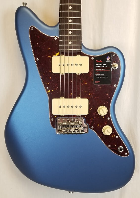 Fender American Performer Jazzmaster Электрогитара Накладка на гриф из палисандра, Сатин Лейк-Плэсид Синий с сумкой 2023 0115210302
Fender American Performer Jazzmaster Электрогитара Накладка на гриф из палисандра, Сатин Лейк-Плэсид Синий с сумкой 2023 0115210302