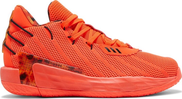 Кроссовки Adidas Dame 7 'Fire Inside', красный 
Кроссовки Adidas Dame 7 'Fire Inside', красный