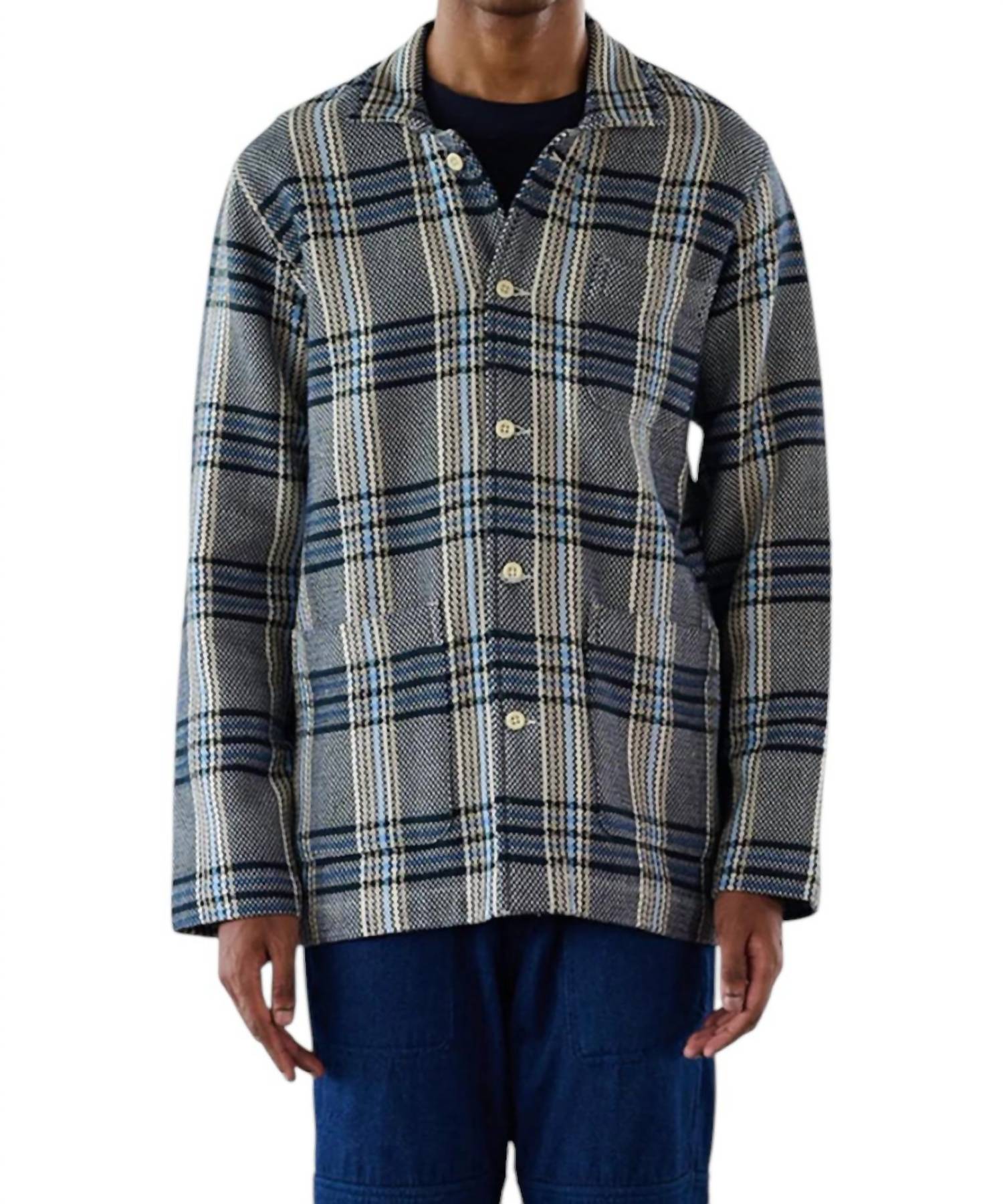 Мужская куртка-рубашка N°106 с шевронным узором Original Madras Trading Company, цвет chevron weave
Мужская куртка-рубашка N°106 с шевронным узором Original Madras Trading Company, цвет chevron weave
