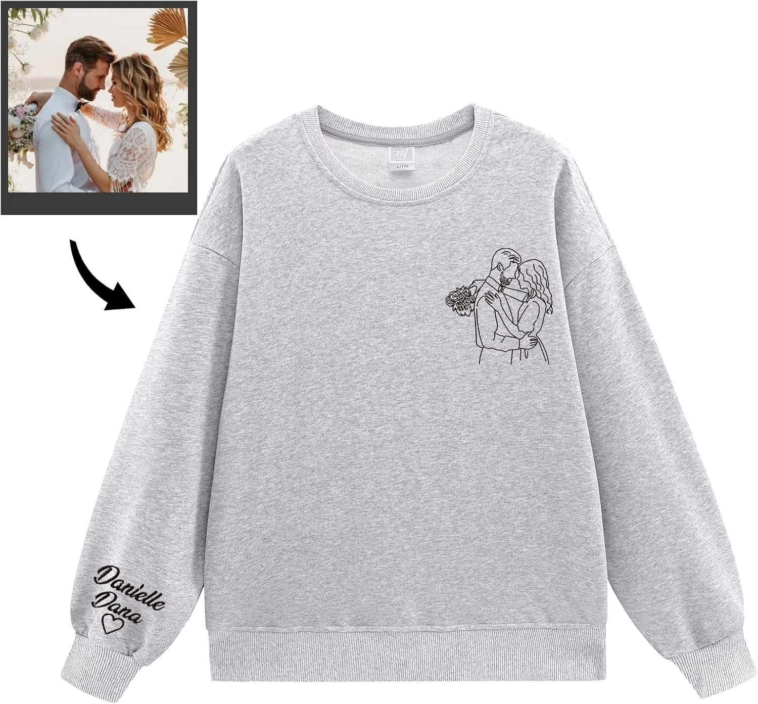 Кастомный свитшот с вышивкой Duckbe
Кастомный свитшот с вышивкой Duckbe