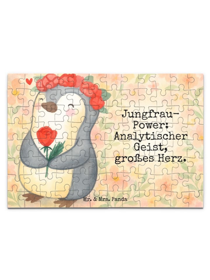 Mr. & Mrs. Panda Дизайн пазла с изображением знака зодиака Дева и надписью белым цветом
Mr. & Mrs. Panda Дизайн пазла с изображением знака зодиака Дева и надписью белым цветом