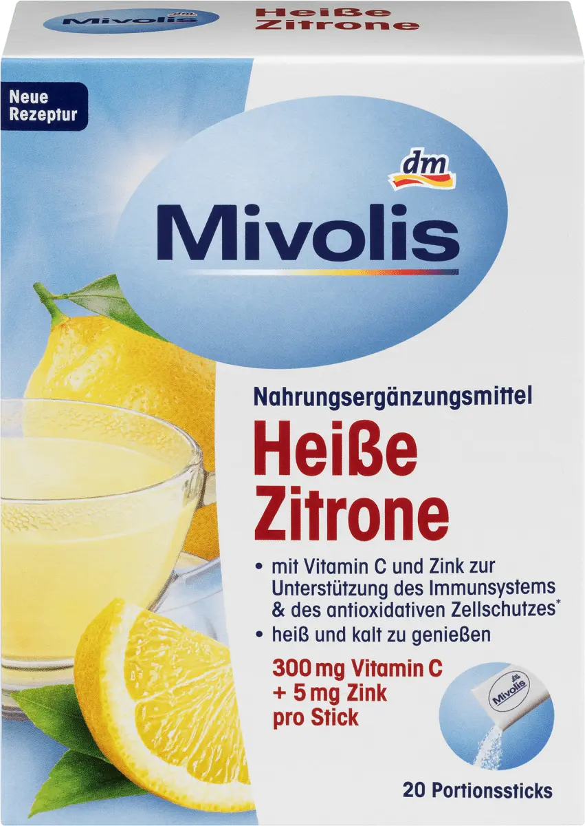 Напиток горячий лимонный порционные палочки 20 шт. 100г Mivolis
Напиток горячий лимонный порционные палочки 20 шт. 100г Mivolis