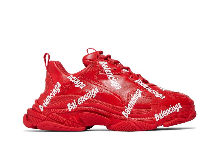Кроссовки Balenciaga Triple S Sneaker Allover Logo - Tomato Red, красный
Кроссовки Balenciaga Triple S Sneaker Allover Logo - Tomato Red, красный