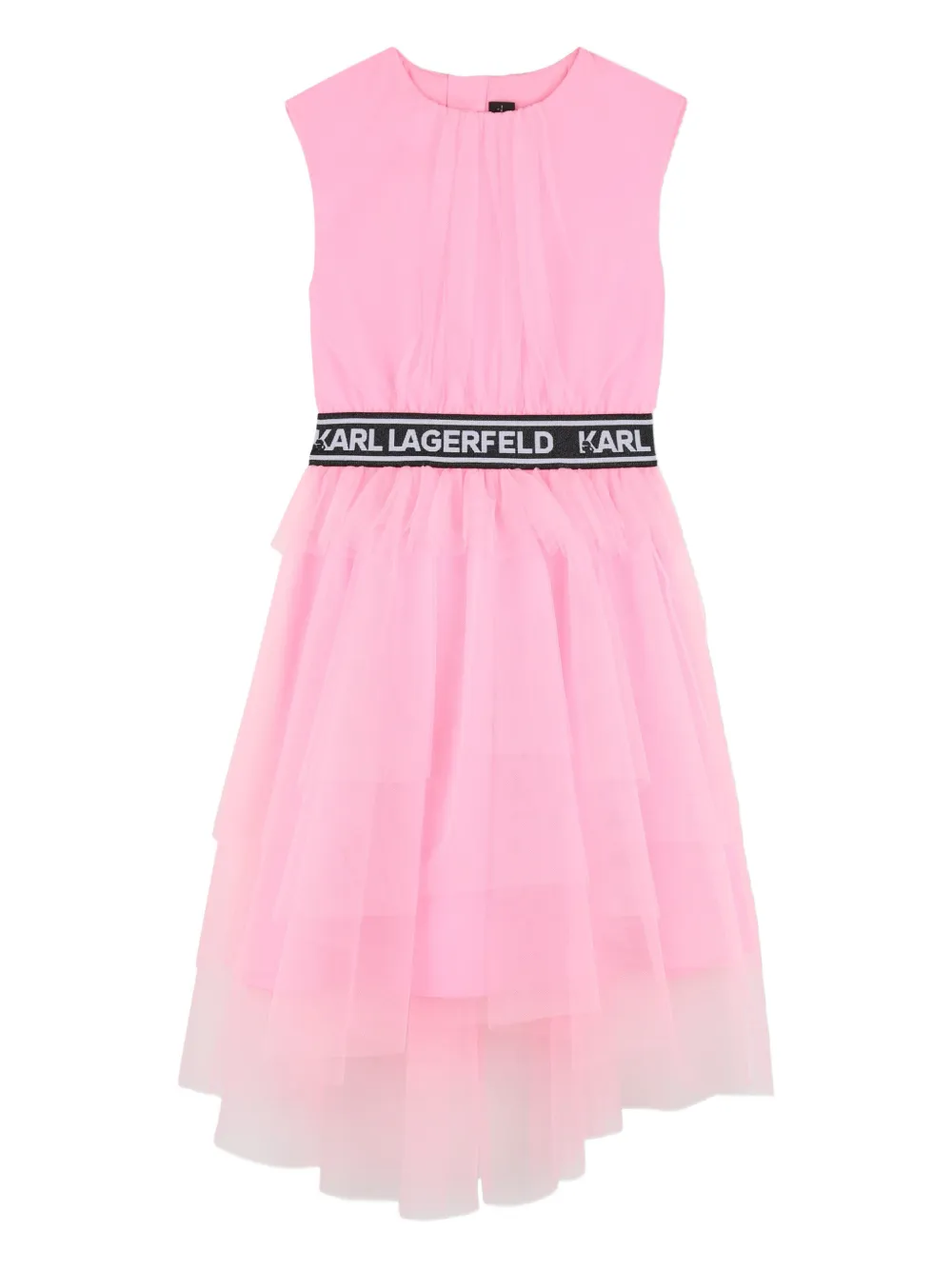Платье с логотипом Karl Lagerfeld Kids, розовый
Платье с логотипом Karl Lagerfeld Kids, розовый